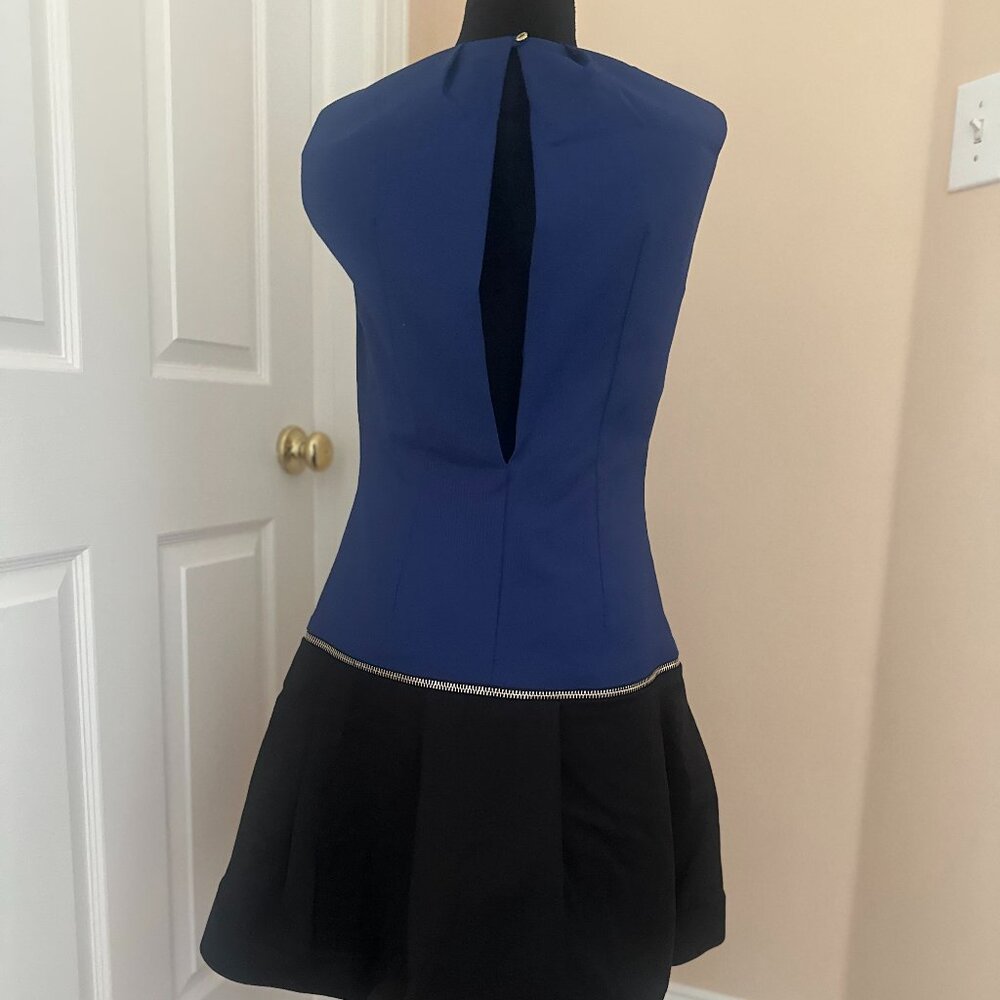 A contemporary figure -flattering mini dress - Picture 4 of 4